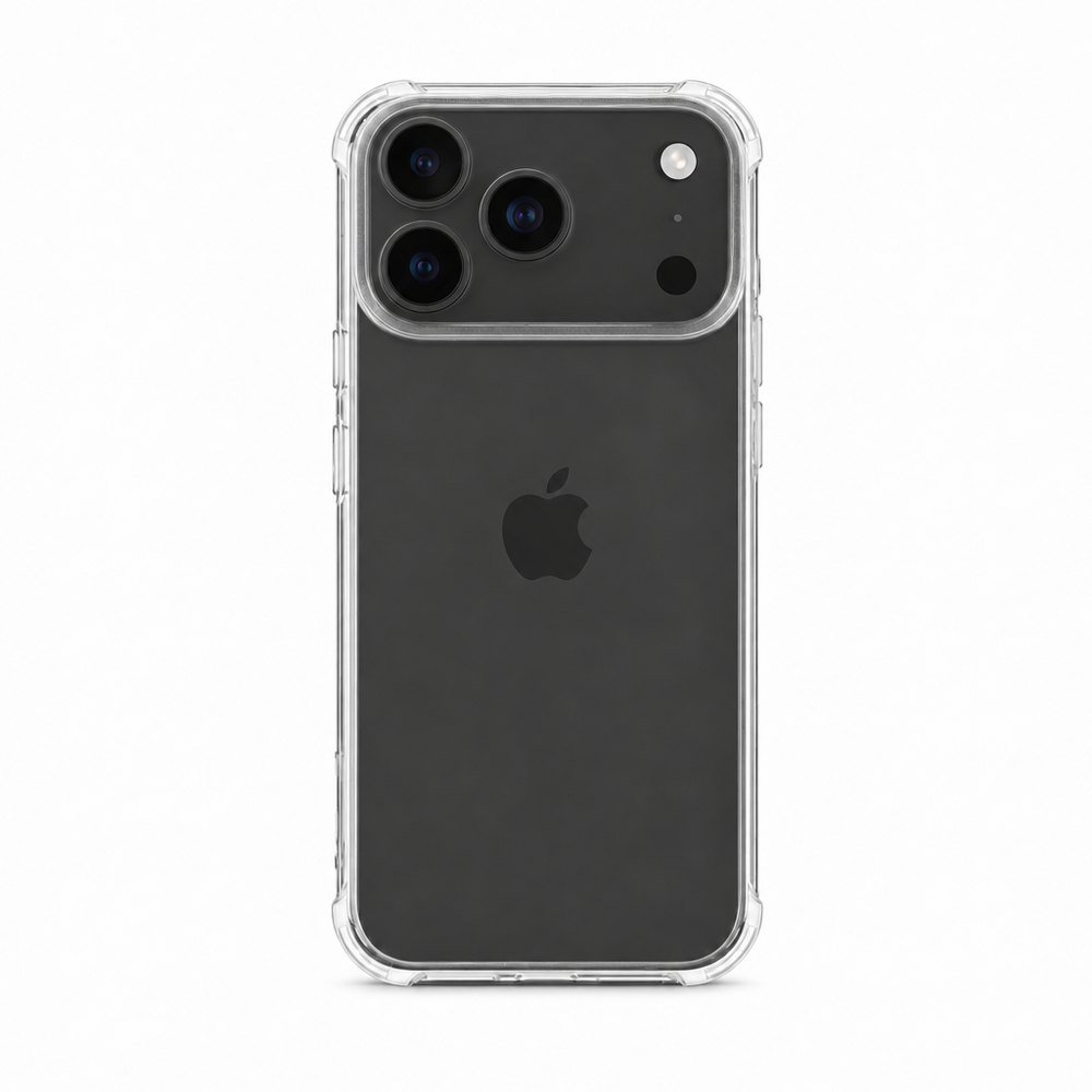 Clear Hybrid Case for iPhone — blank