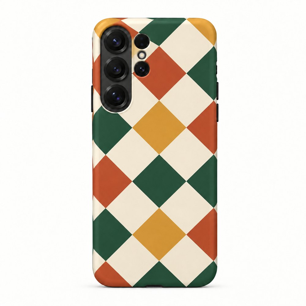 Tough Magnetic Case for Samsung Galaxy with a printed design