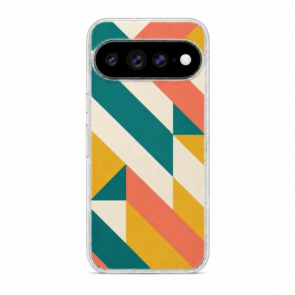 Clear TPU Case for Google Pixel with a printed design