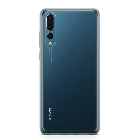 Clear rubber phone case for Huawei models